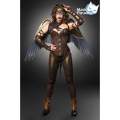 Steampunk Angel Fighter