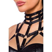 Wetlook set met rok